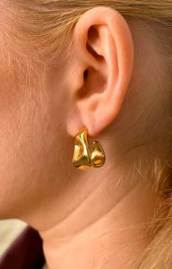 Perrie Gold Earrings sold by Beginning Boutique