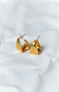 Perrie Gold Earrings sold by Beginning Boutique