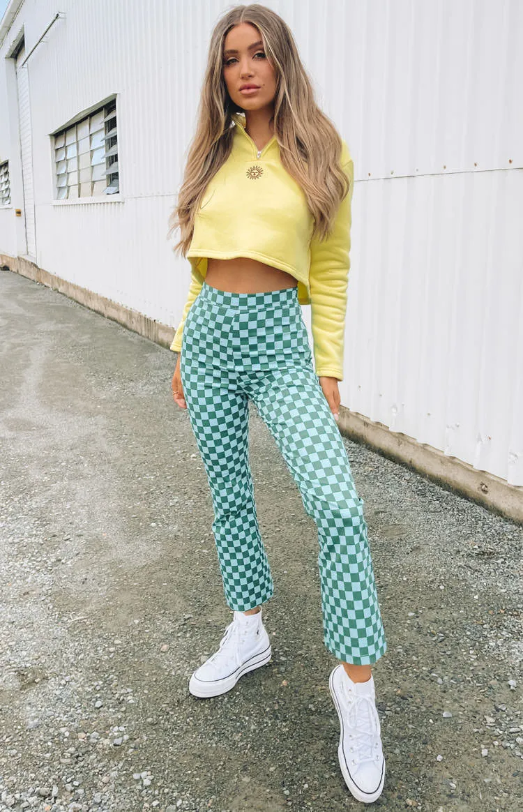 Cyber 00s Zip Sweater Yellow sold by Beginning Boutique product image thumbnail 2