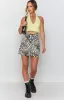 Saturn Mini Skirt Zebra sold by Beginning Boutique