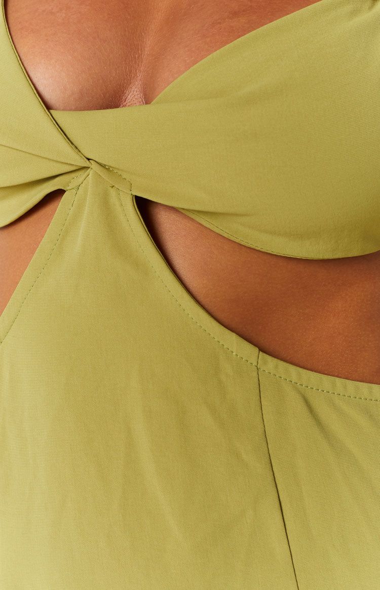 Thea Green Mini Dress sold by Beginning Boutique product image thumbnail 6