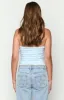 Daisy Blue Striped Tube Top sold by Beginning Boutique
