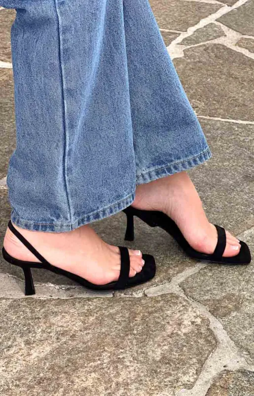 Billini Zayden Black Heels sold by Beginning Boutique