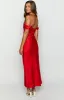 Ella Red Off Shoulder Formal Dress sold by Beginning Boutique