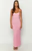 Kata Pink Lace Maxi Dress sold by Beginning Boutique
