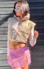 Starman Pink Sparkle Skirt sold by Beginning Boutique