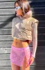 Starman Pink Sparkle Skirt sold by Beginning Boutique