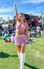 Starman Pink Sparkle Skirt sold by Beginning Boutique
