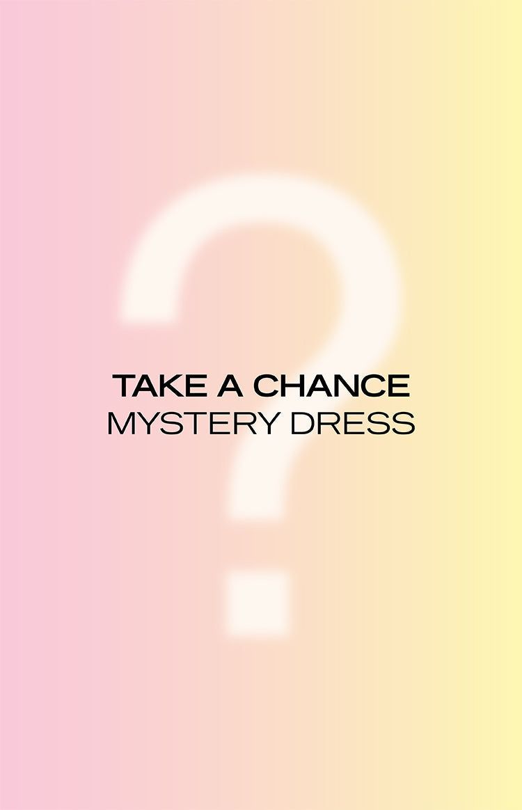 Take A Chance Mystery Dress sold by Beginning Boutique