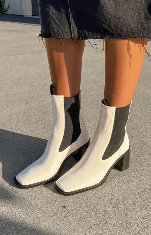 Tony Bianco Ecru Venice Diego Boots sold by Beginning Boutique