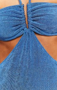Miranda Blue Midi Dress sold by Beginning Boutique