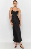 Taleah Cut Out Maxi Dress Black sold by Beginning Boutique