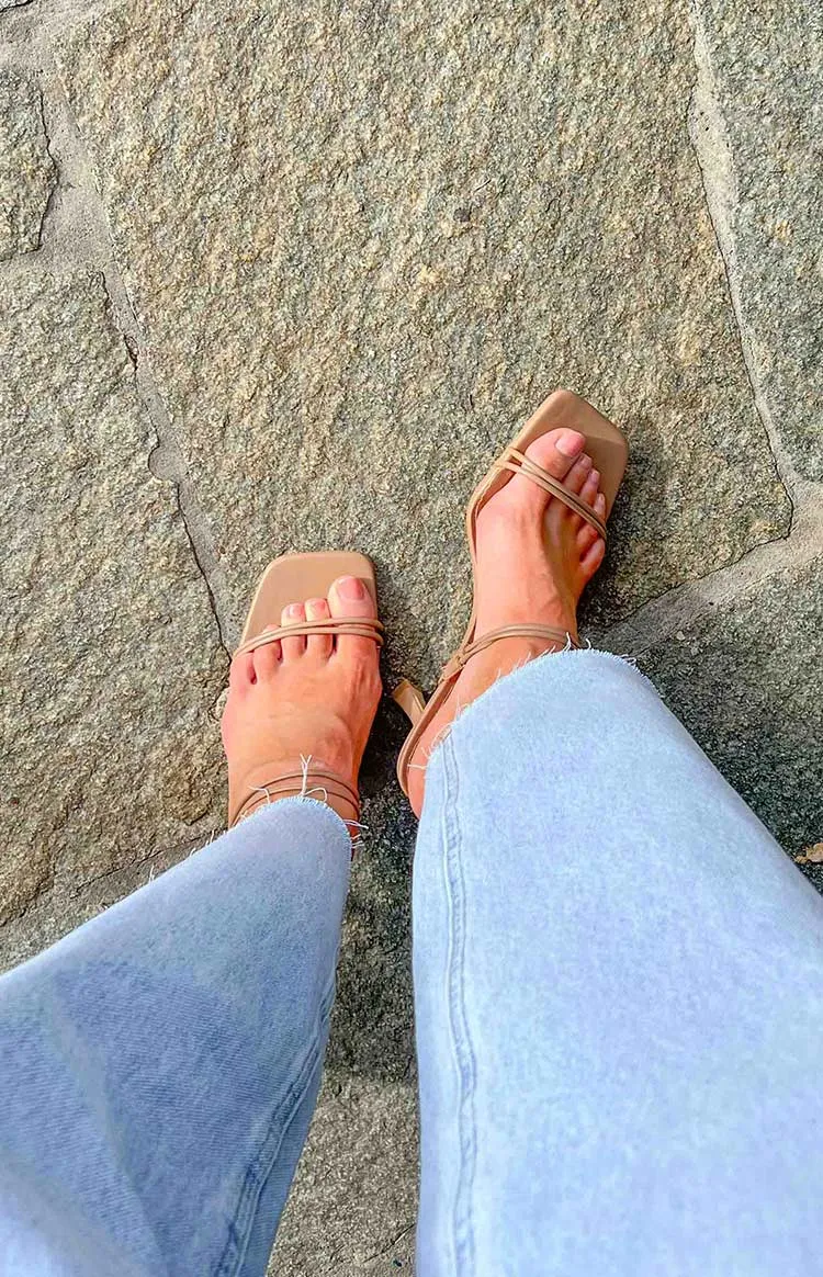 Billini Jamaya Tan Frappe Heels sold by Beginning Boutique product image thumbnail 5