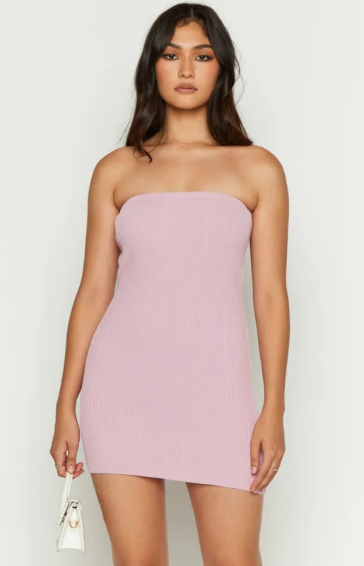Rebecca Pink Mini Dress sold by Beginning Boutique