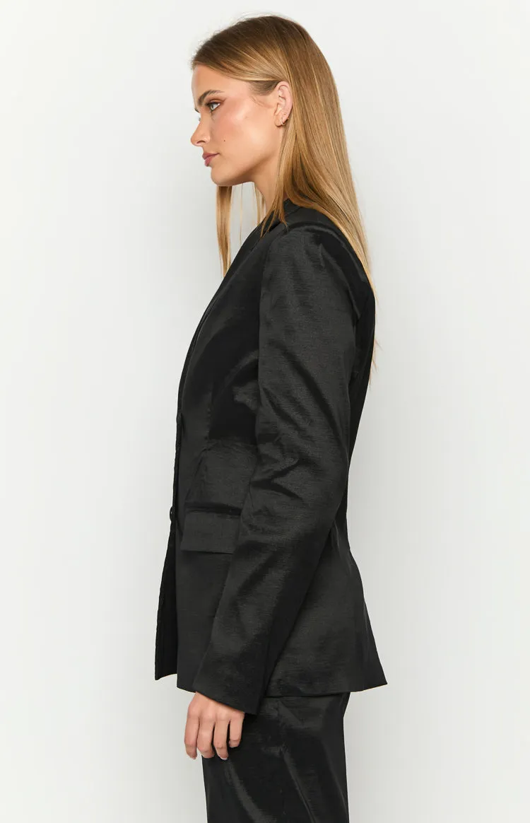 Baker Black Blazer sold by Beginning Boutique product image thumbnail 5