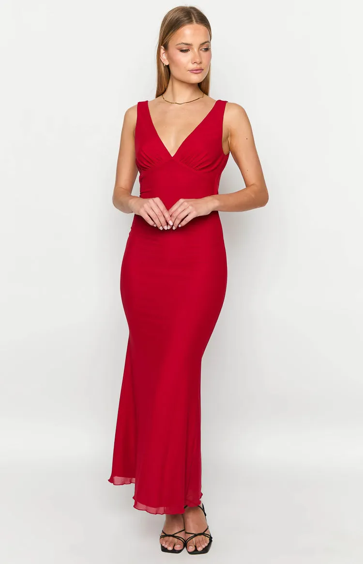 Matisse Red Maxi Dress sold by Beginning Boutique product image thumbnail 2