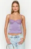 Graicey Purple Corset Top sold by Beginning Boutique