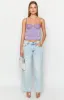 Graicey Purple Corset Top sold by Beginning Boutique
