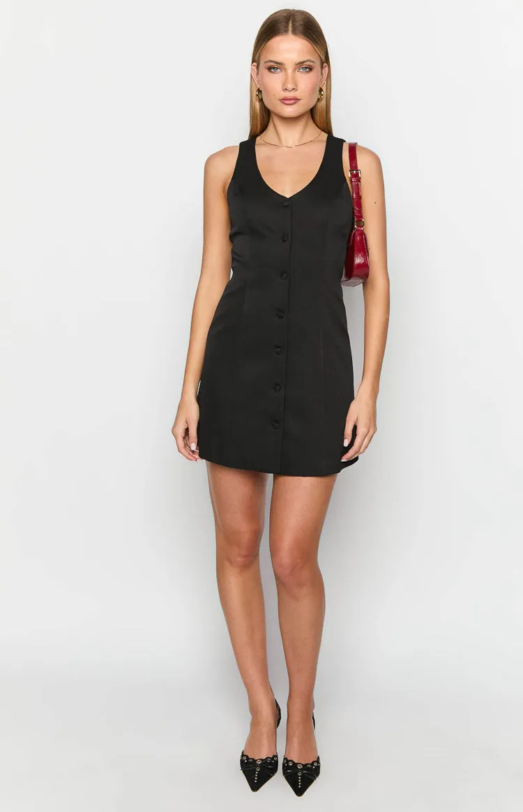 Jenny Black Mini Dress sold by Beginning Boutique product image thumbnail 3