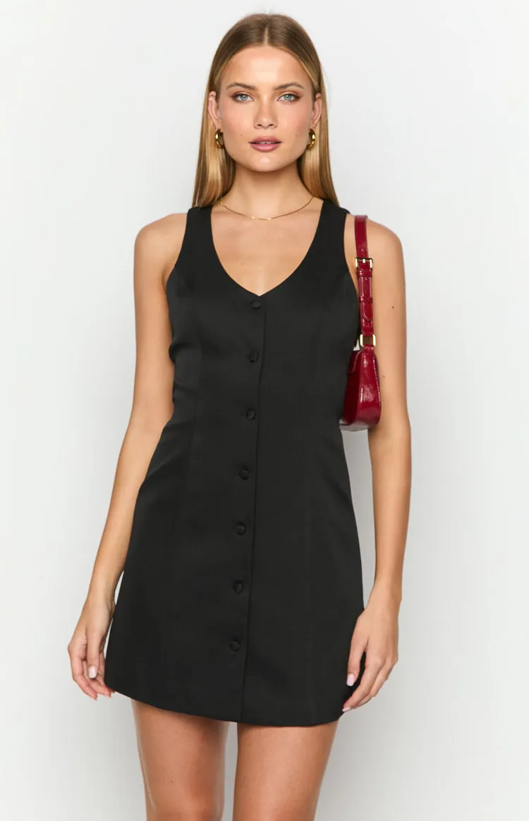Jenny Black Mini Dress sold by Beginning Boutique product image thumbnail 2