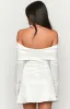 Natalie White Long Sleeve Mini Dress sold by Beginning Boutique