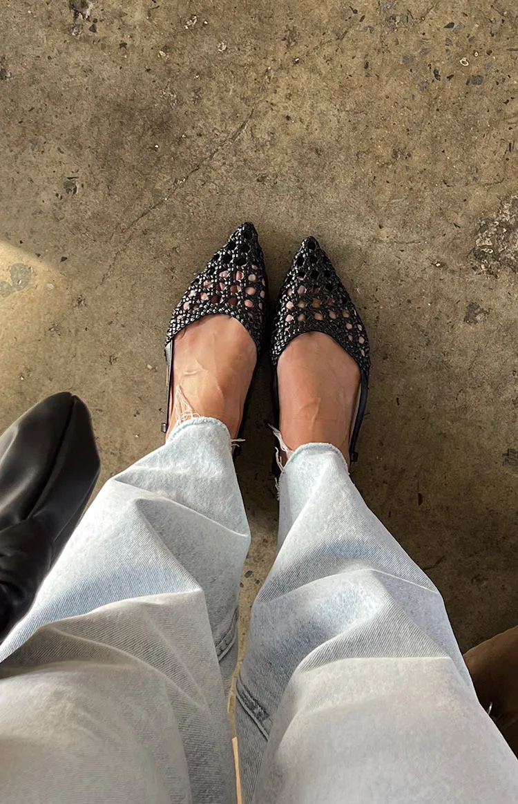 Billini Alexandra Black Mules sold by Beginning Boutique