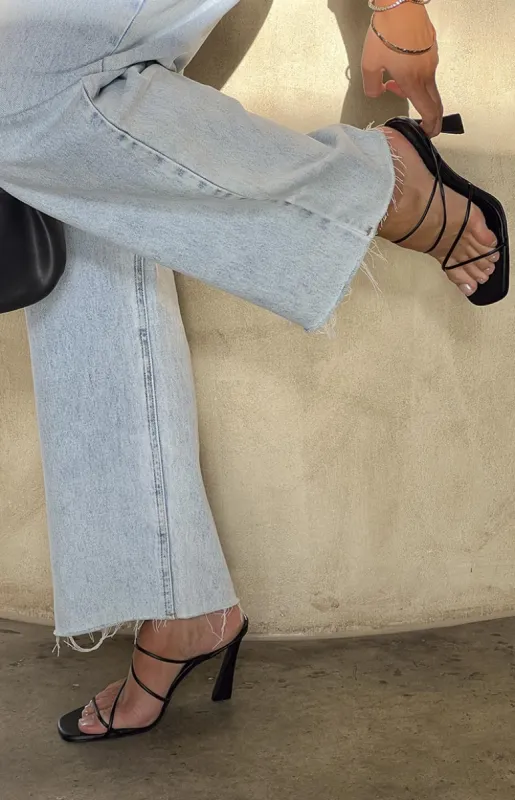 Billini Irvina Black Heels sold by Beginning Boutique