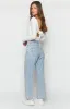 Calliope Light Wash Mid Rise Slouchy Jeans sold by Beginning Boutique