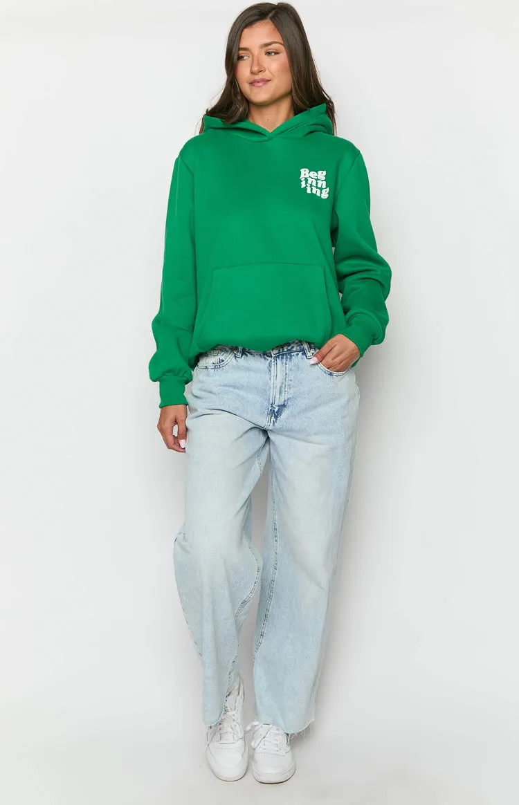 Beginning Green Snuggle Bubble Hoodie sold by Beginning Boutique product image thumbnail 3