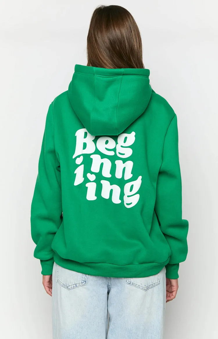 Beginning Green Snuggle Bubble Hoodie sold by Beginning Boutique product image thumbnail 5