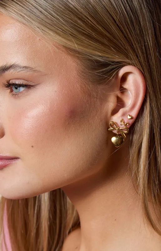 Rianne Gold Earrings 3 Pack sold by Beginning Boutique