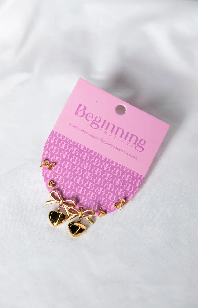 Rianne Gold Earrings 3 Pack sold by Beginning Boutique product image thumbnail 2