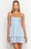 Bethany Blue Mini Dress sold by Beginning Boutique