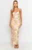 Sintra Yellow Bloom Maxi Dress sold by Beginning Boutique