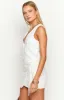 Sofi White Vest Top sold by Beginning Boutique
