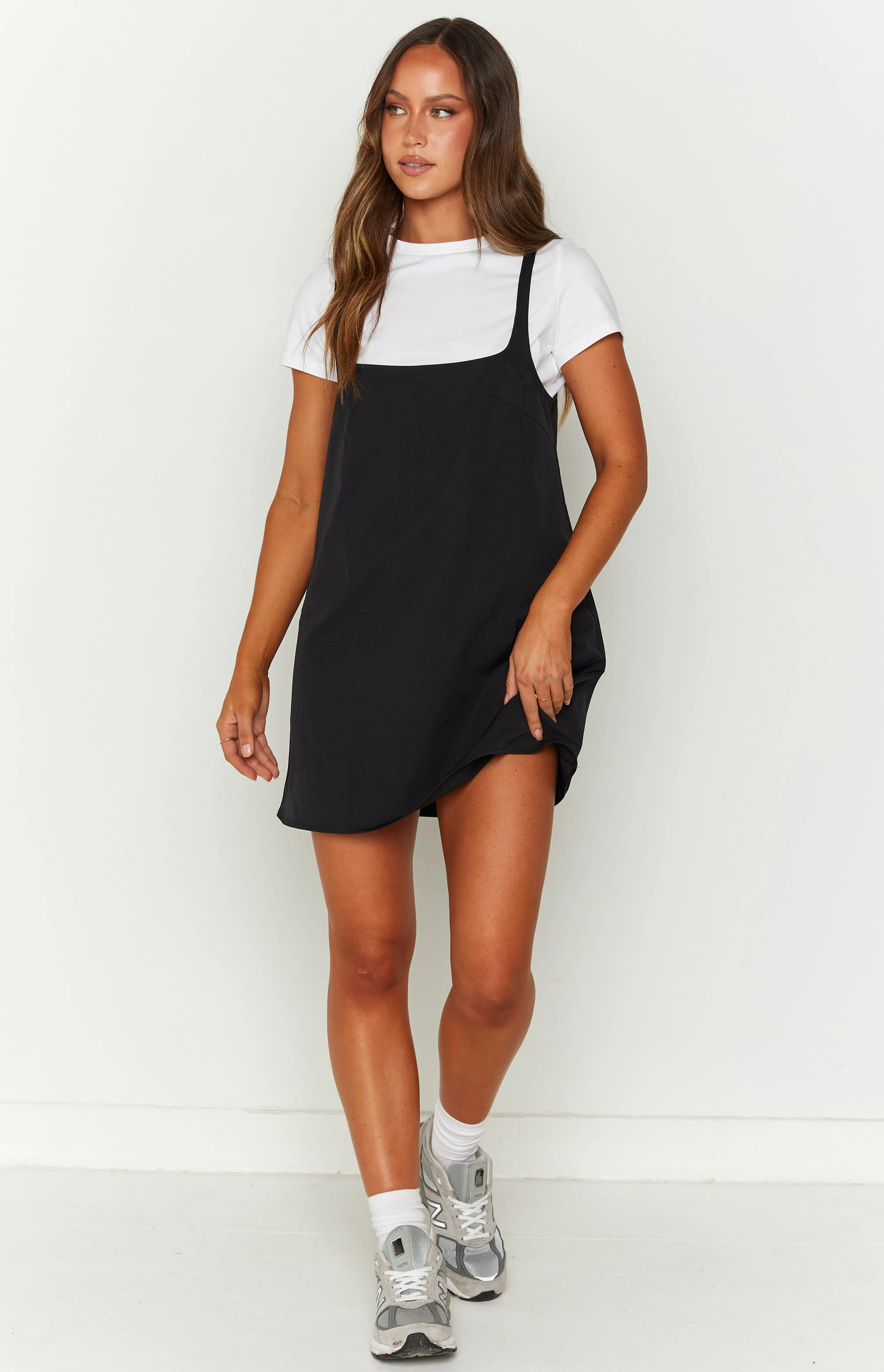 Priya Black Mini Dress sold by Beginning Boutique product image thumbnail 2