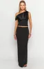 Linkin Black Maxi Skirt sold by Beginning Boutique