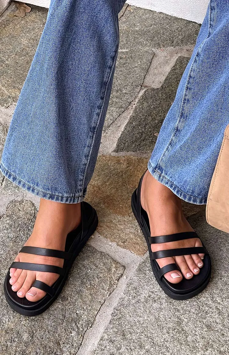 Billini Astrid Black Sandals sold by Beginning Boutique