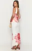 Beck White Floral Print Maxi Dress sold by Beginning Boutique