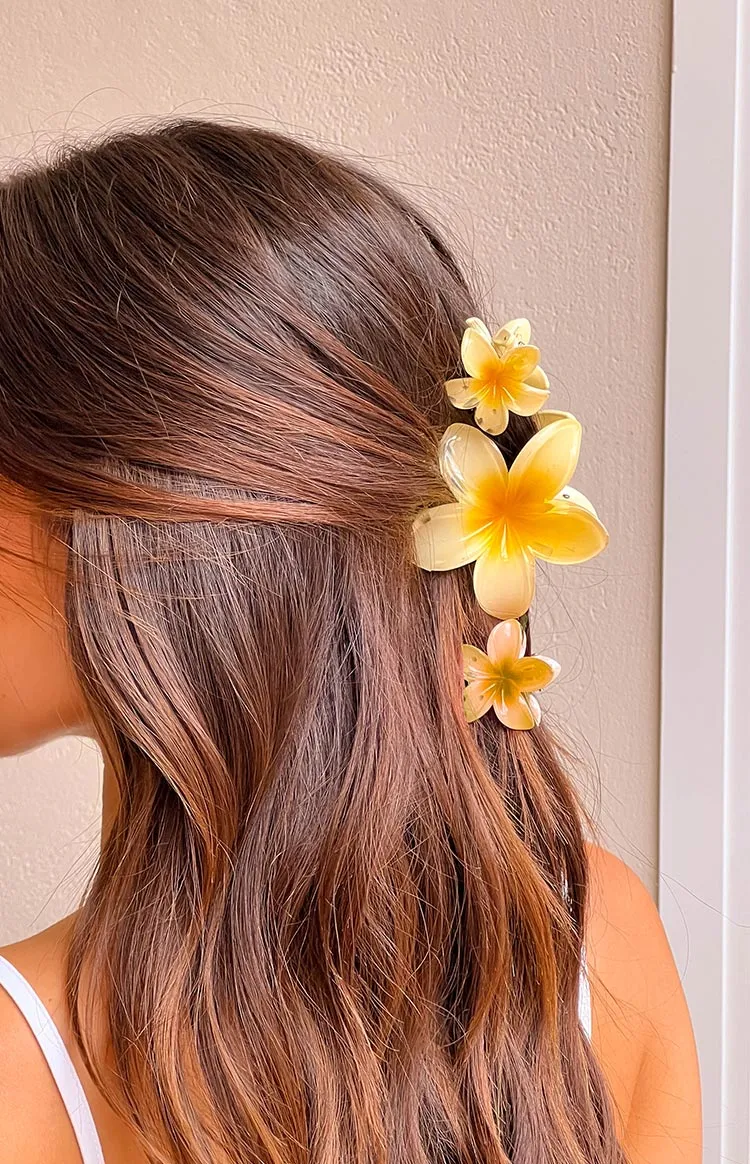 Jaide Yellow Flower Clip 3 Pack sold by Beginning Boutique product image thumbnail 2