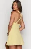 Kaylee Yellow Mini Dress sold by Beginning Boutique