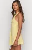 Kaylee Yellow Mini Dress sold by Beginning Boutique