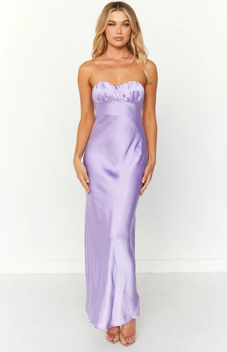 Arielle Purple Maxi Dress sold by Beginning Boutique product image thumbnail 2