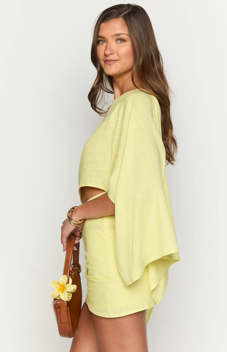 Ryoti Yellow Mini Dress sold by Beginning Boutique product image thumbnail 4