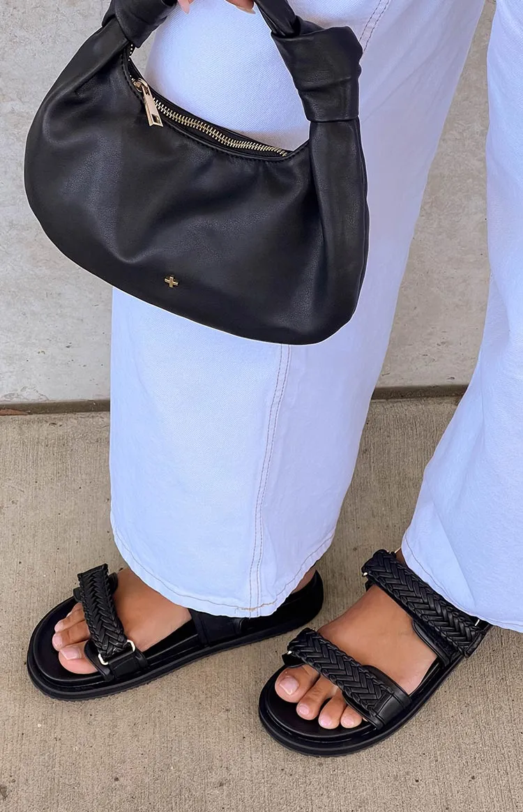 Billini Taishi Black Sandals sold by Beginning Boutique