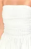 Andy White Strapless Mini Dress sold by Beginning Boutique