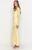 Paityn Yellow Lace Maxi Dress sold by Beginning Boutique