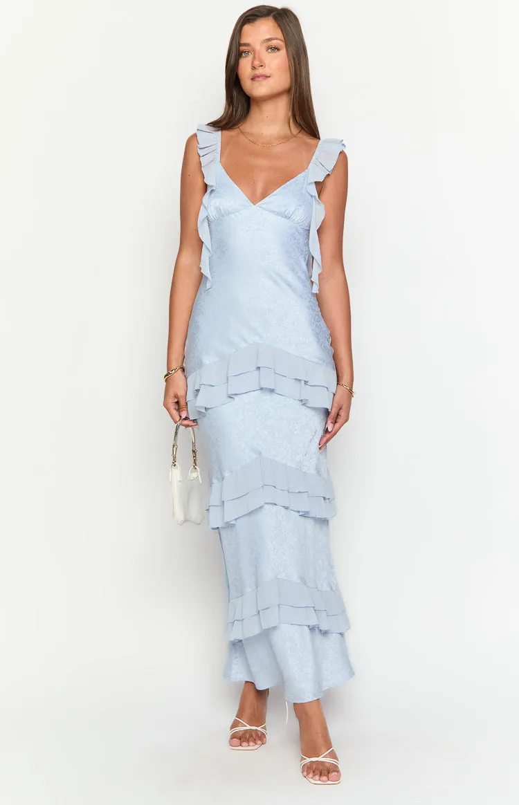Leilani Blue Maxi Dress sold by Beginning Boutique product image thumbnail 2