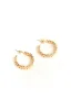 Ellarah Gold Hoop Earrings 2 Pack sold by Beginning Boutique