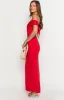 Jaya Red Maxi Skirt sold by Beginning Boutique